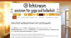 Desktop Screenshot of lichtraum-loerrach.de